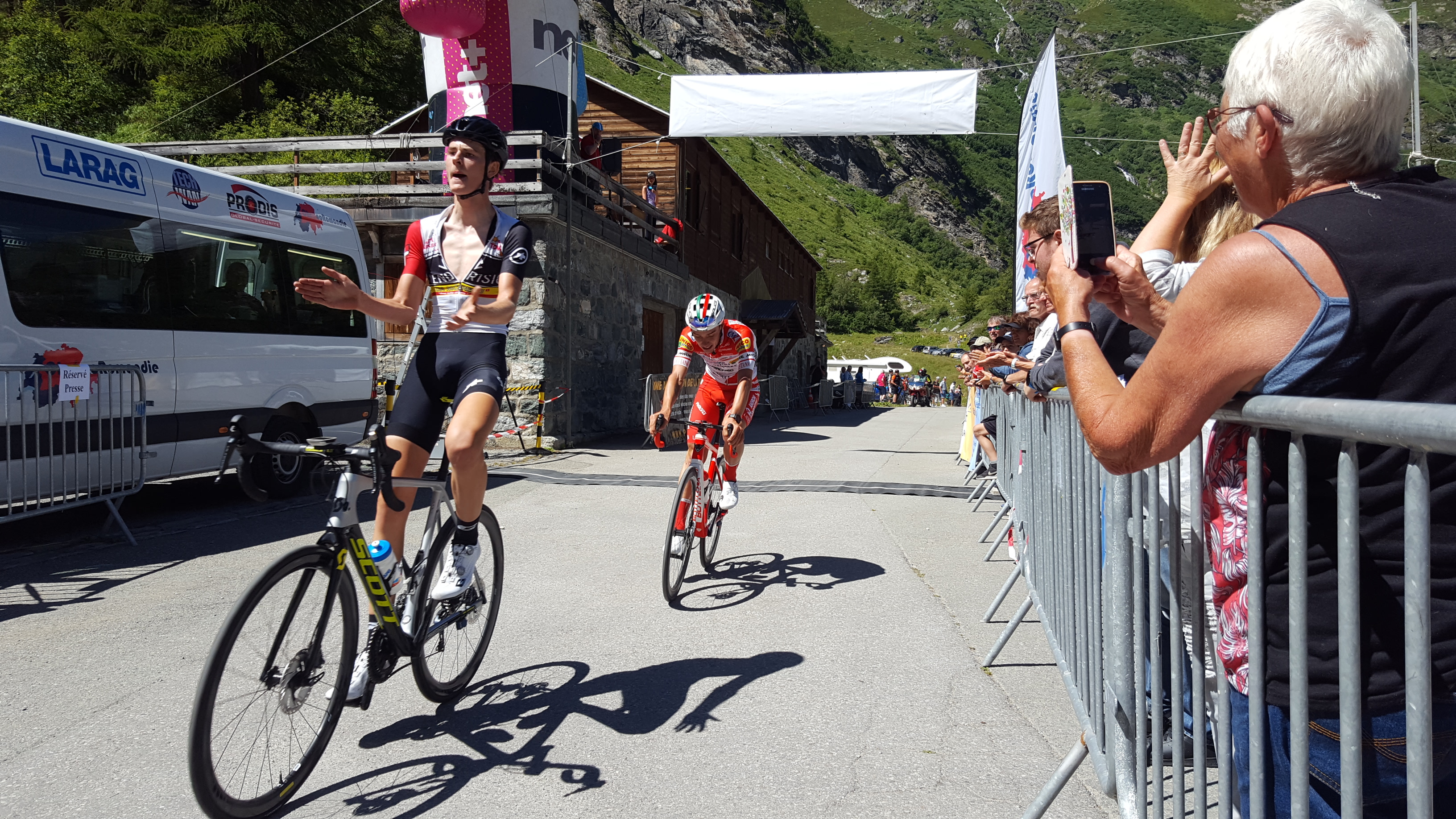 Cyclisme: Simon Pellaud est devenu champion suisse de la montagne entre Martigny et Mauvoisin